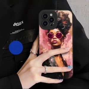 City Girl Printed Case For iPhone 14 Pro Max - MULTICOLORED-SALE